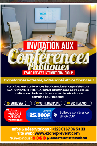 Pack Complet – 3 Conférences Hebdomadaires